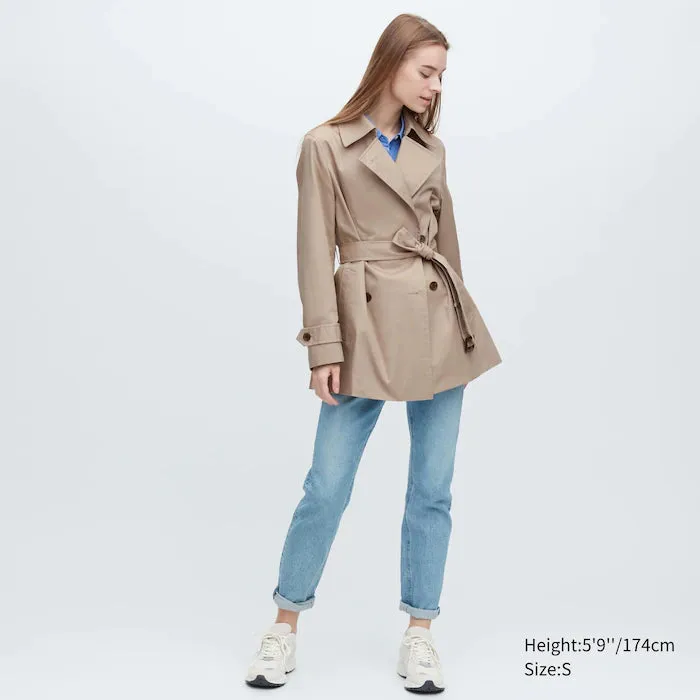 Uniqlo Short Trench Coat