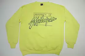 University of Michigan Vintage 80's Jansport Made in USA Crewneck Collegiate Sweatshirt