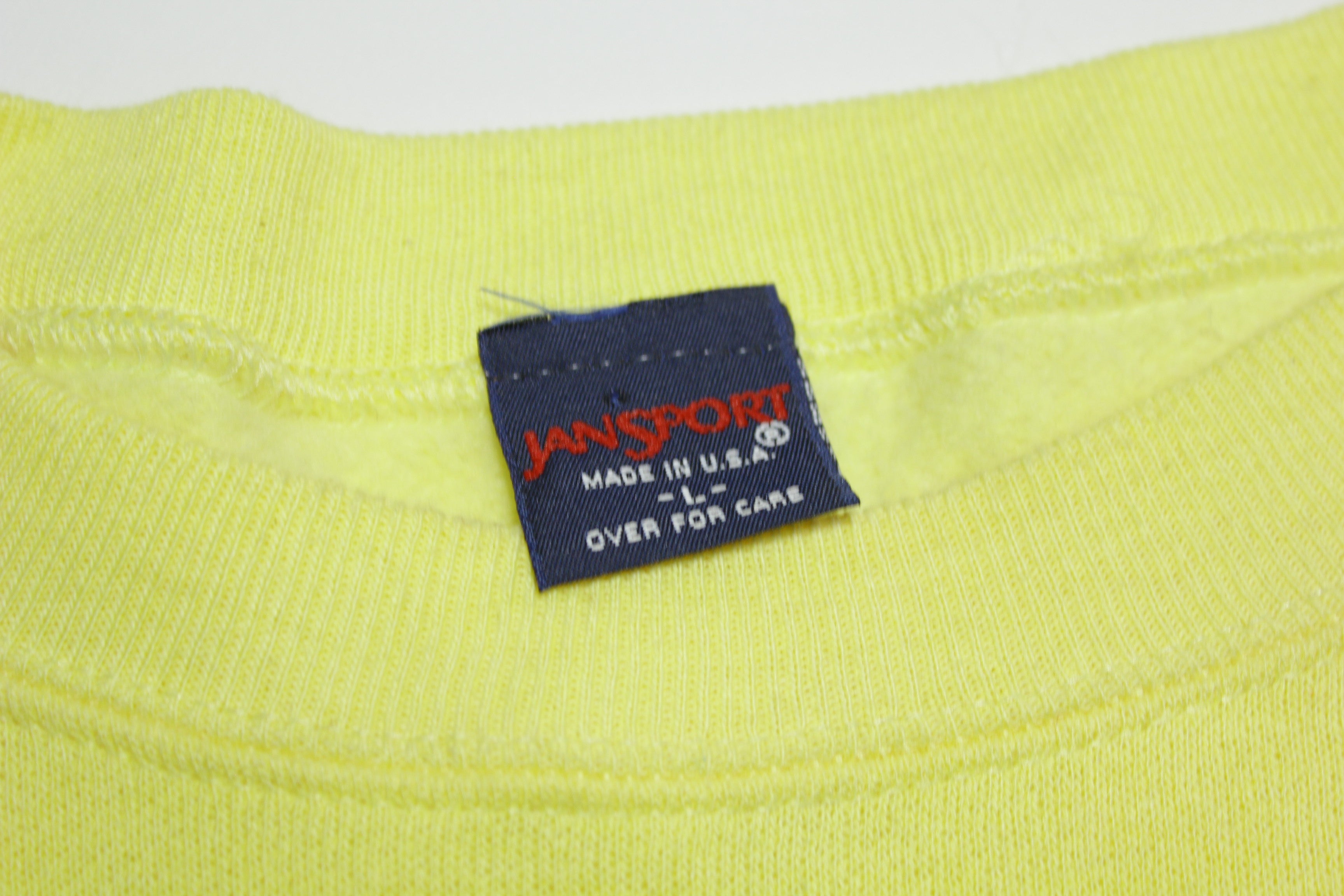 University of Michigan Vintage 80's Jansport Made in USA Crewneck Collegiate Sweatshirt