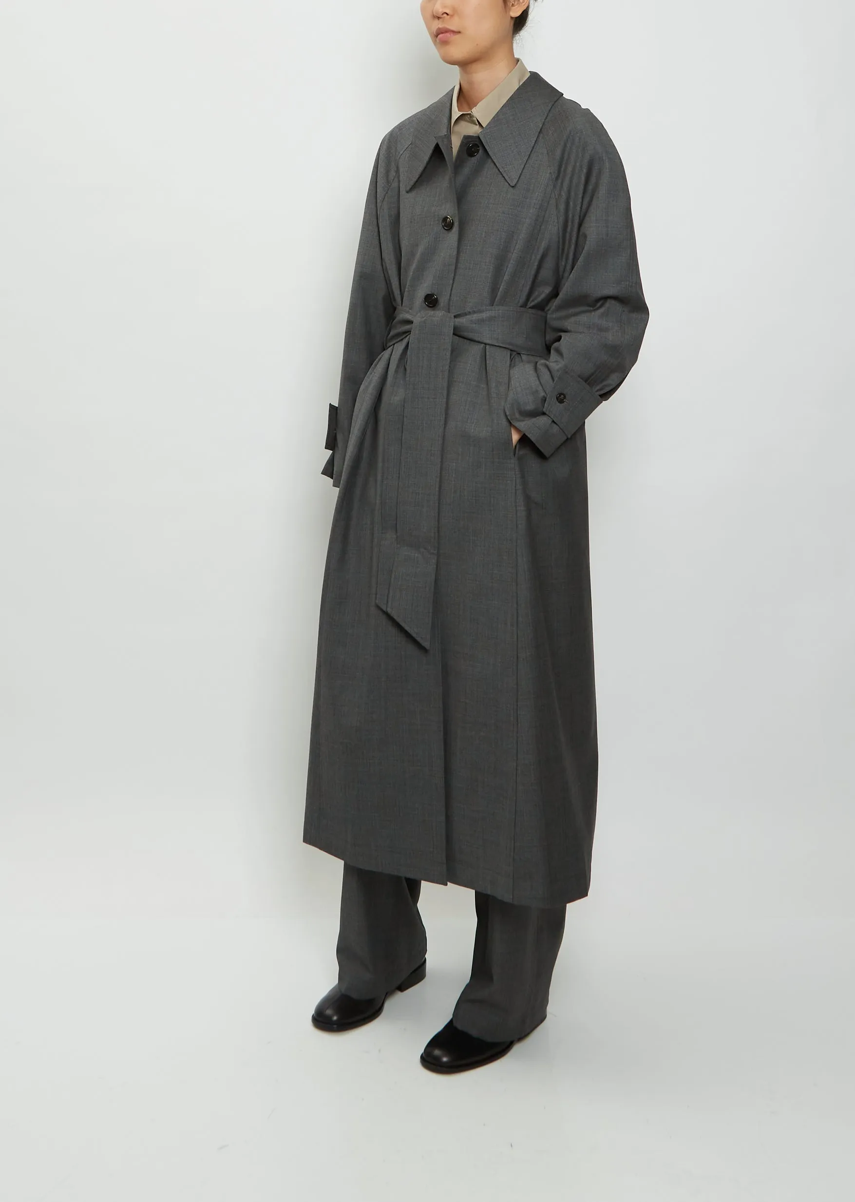 Wool Trench Coat