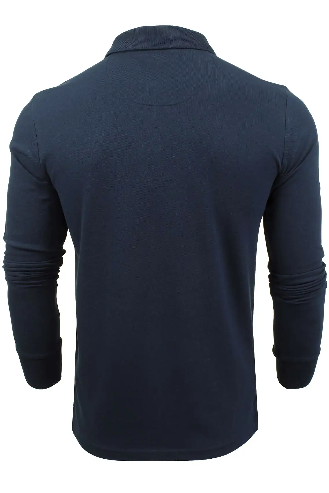 Xact Mens Polo T-Shirt Pique Long Sleeved